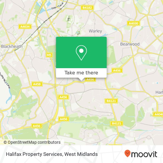 Halifax Property Services map