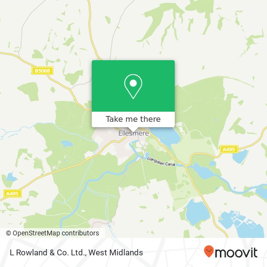 L Rowland & Co. Ltd. map