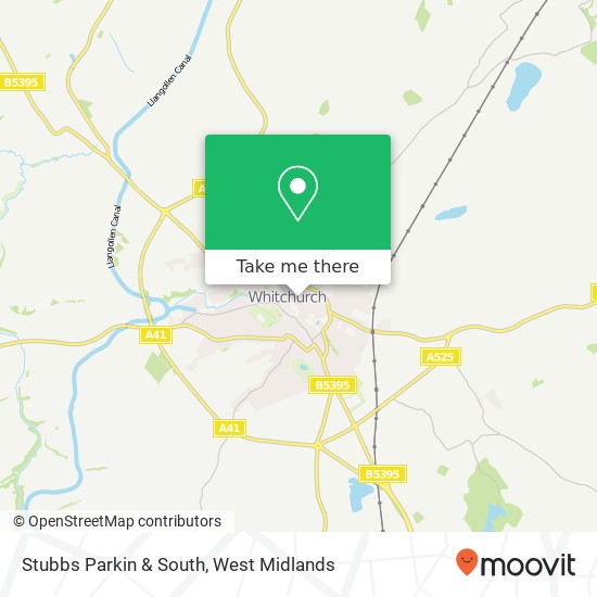 Stubbs Parkin & South map