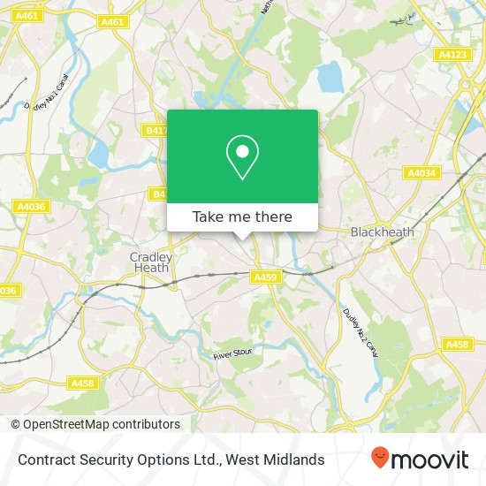 Contract Security Options Ltd. map