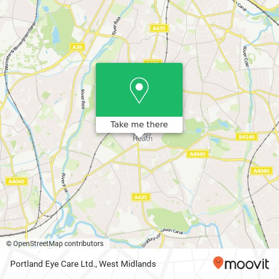 Portland Eye Care Ltd. map