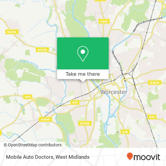 Mobile Auto Doctors map