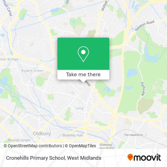 Cronehills Primary School map