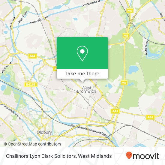 Challinors Lyon Clark Solicitors map