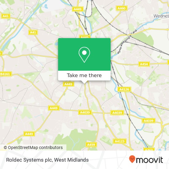 Roldec Systems plc map