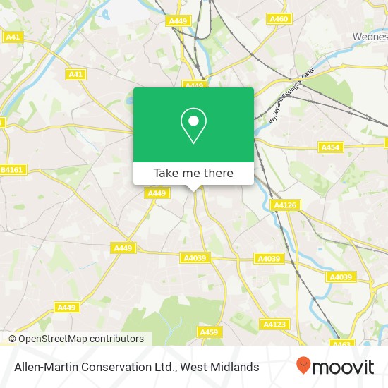 Allen-Martin Conservation Ltd. map