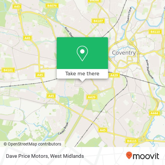 Dave Price Motors map