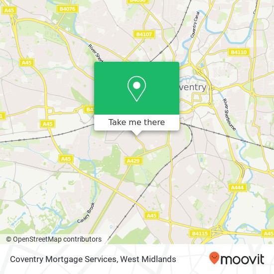 Coventry Mortgage Services map