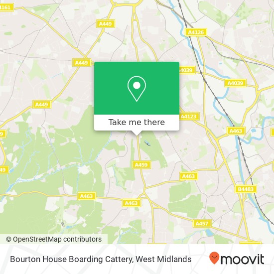 Bourton House Boarding Cattery map