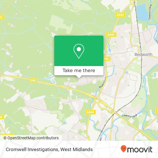 Cromwell Investigations map