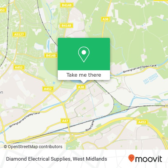 Diamond Electrical Supplies map