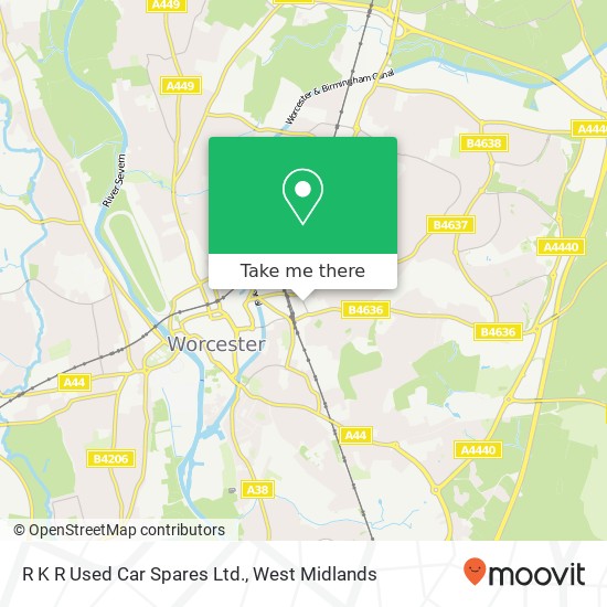 R K R Used Car Spares Ltd. map