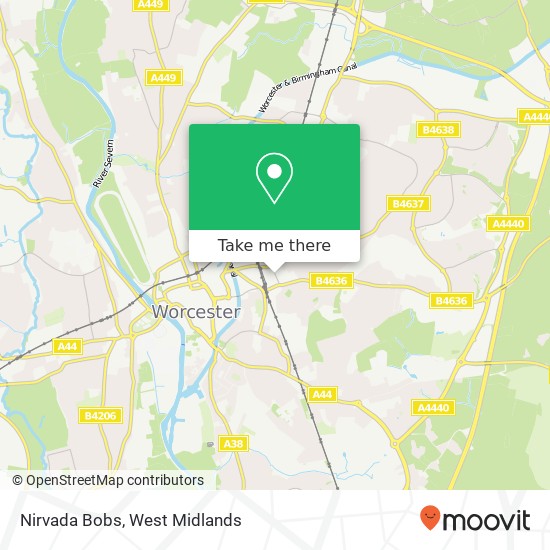 Nirvada Bobs map