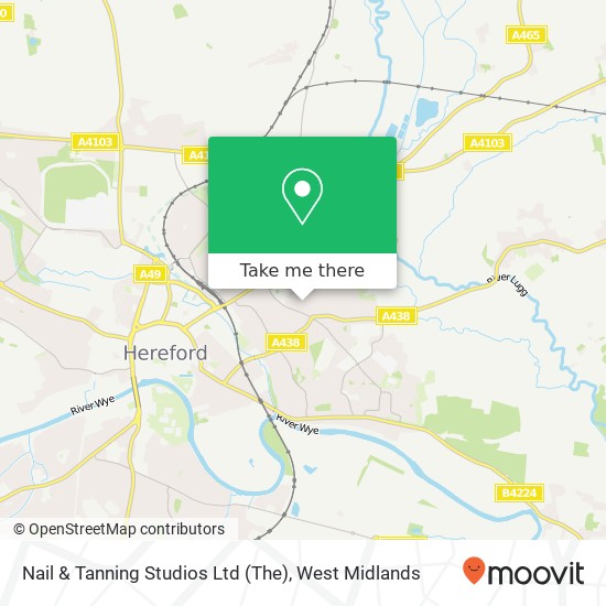 Nail & Tanning Studios Ltd (The) map