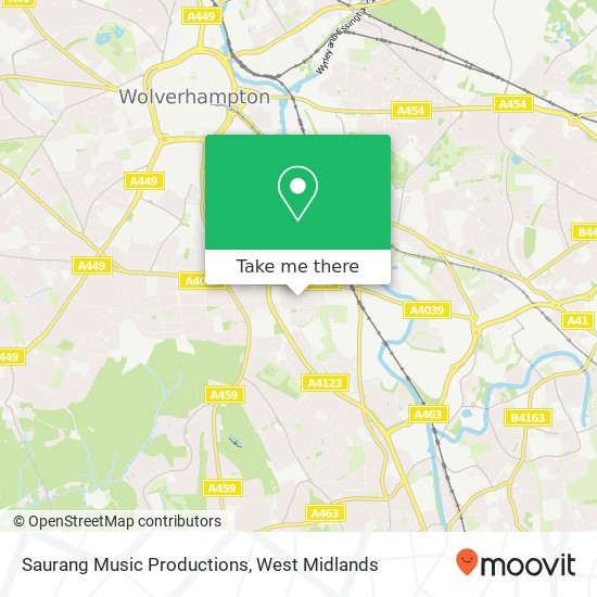 Saurang Music Productions map