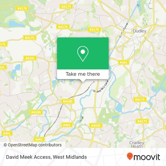David Meek Access map