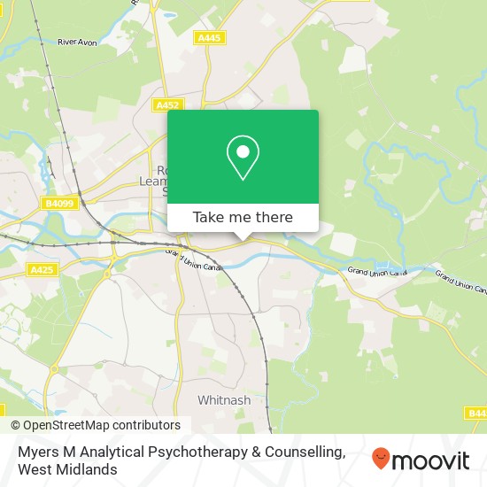 Myers M Analytical Psychotherapy & Counselling map