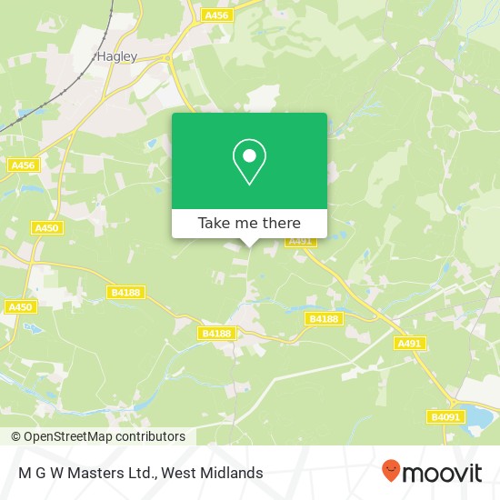 M G W  Masters Ltd. map