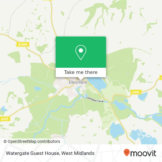 Watergate Guest House map