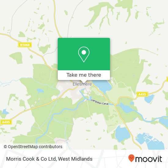 Morris Cook & Co Ltd map