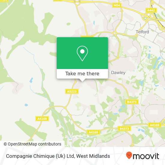 Compagnie Chimique (Uk) Ltd map