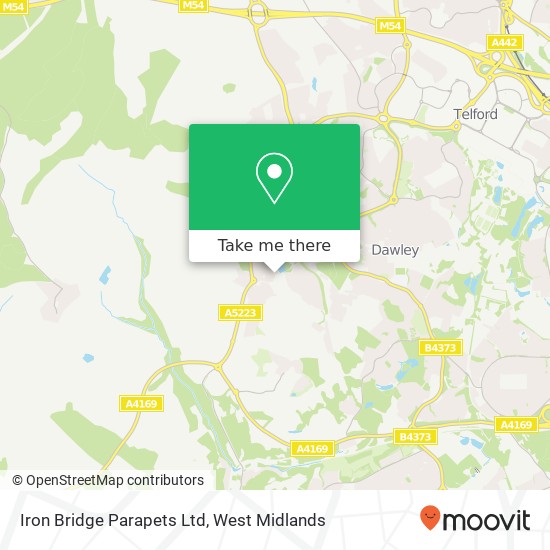 Iron Bridge Parapets Ltd map