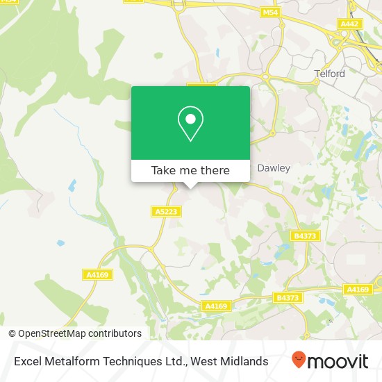 Excel Metalform Techniques Ltd. map