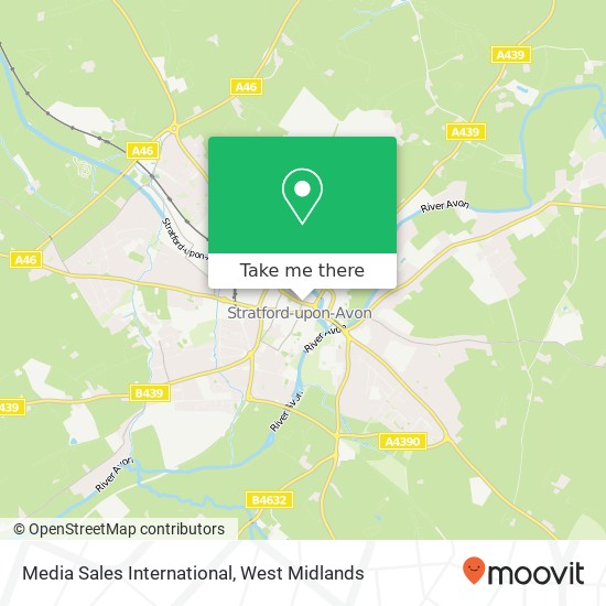 Media Sales International map