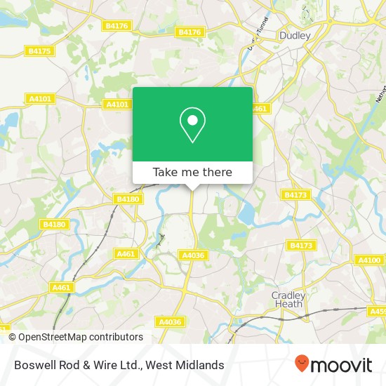 Boswell Rod & Wire Ltd. map