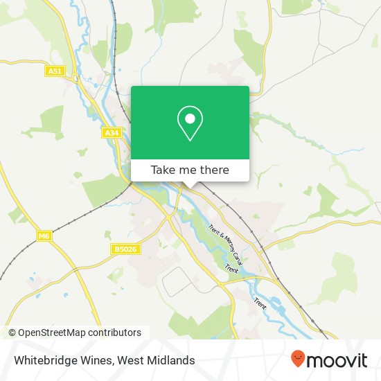 Whitebridge Wines map