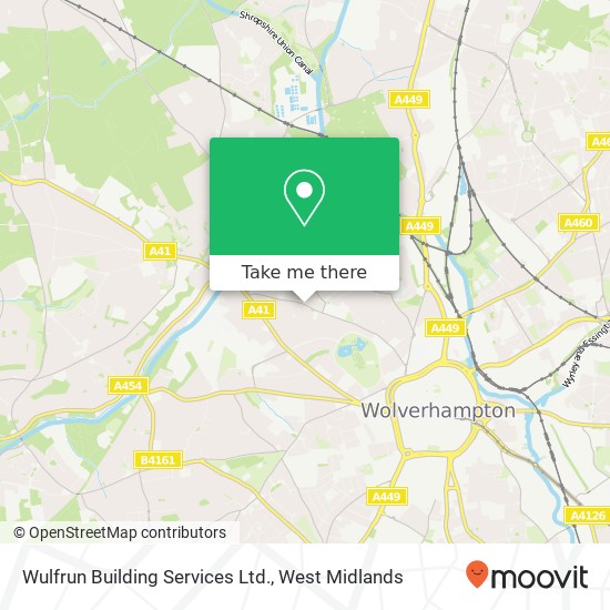 Wulfrun Building Services Ltd. map