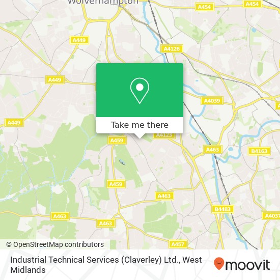 Industrial Technical Services (Claverley) Ltd. map