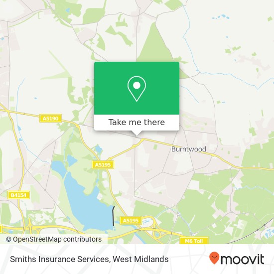 Smiths Insurance Services map