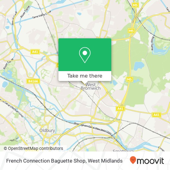 French Connection Baguette Shop map