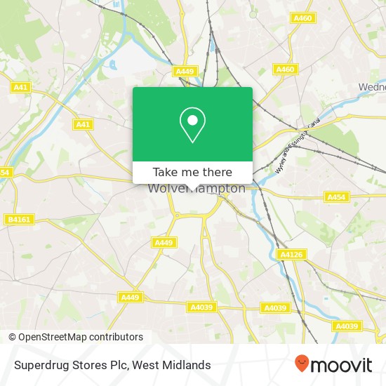 Superdrug Stores Plc map