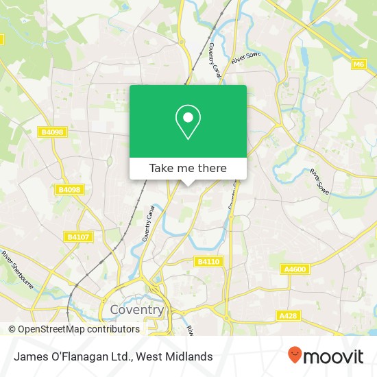 James O'Flanagan Ltd. map