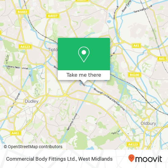 Commercial Body Fittings Ltd. map