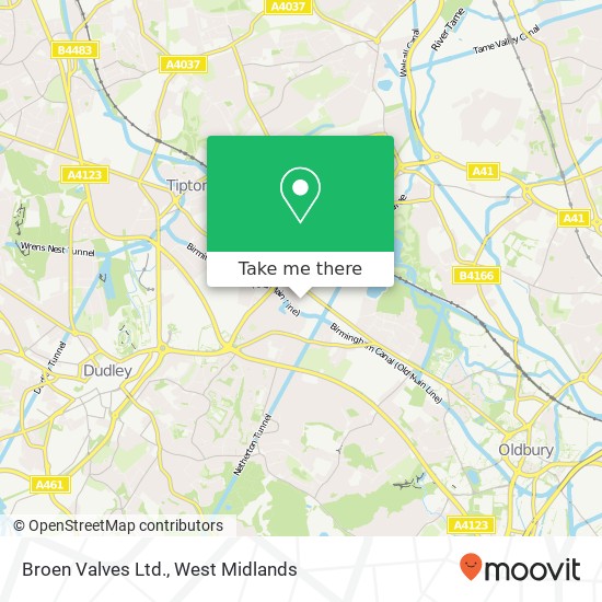 Broen Valves Ltd. map