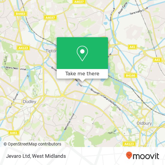 Jevaro Ltd map