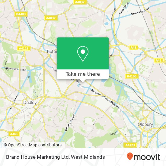 Brand House Marketing Ltd map