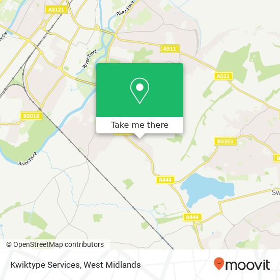 Kwiktype Services map