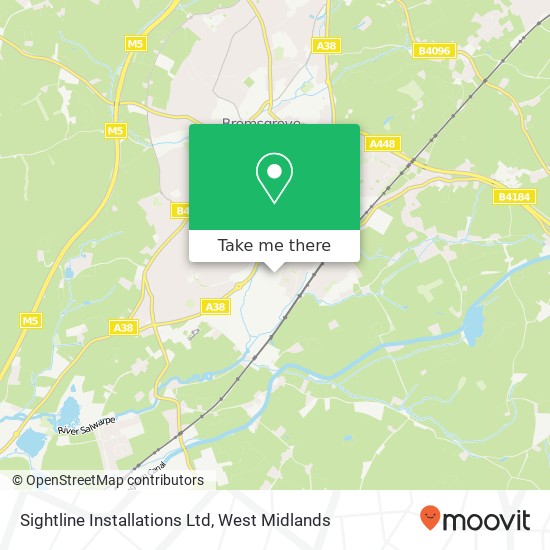 Sightline Installations Ltd map