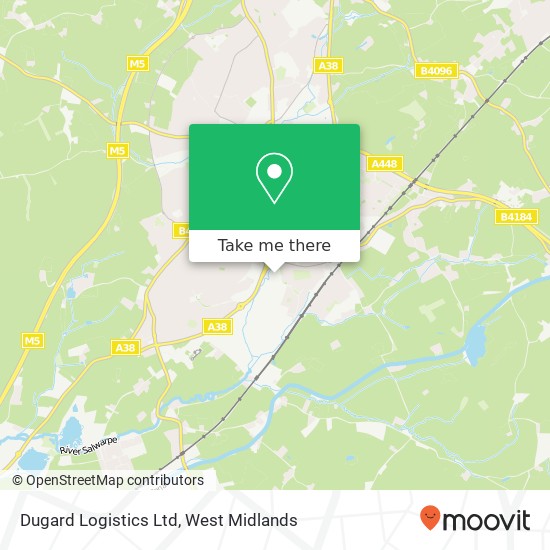 Dugard Logistics Ltd map