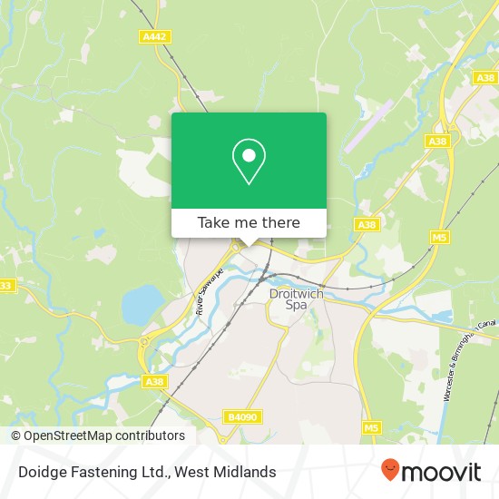 Doidge Fastening Ltd. map