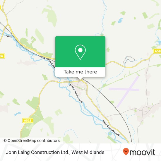 John Laing Construction Ltd. map