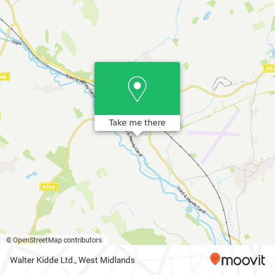 Walter Kidde Ltd. map