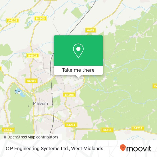 C P Engineering Systems Ltd. map