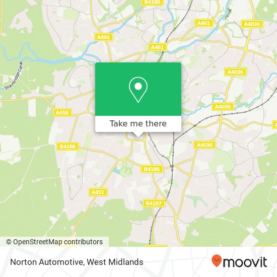 Norton Automotive map
