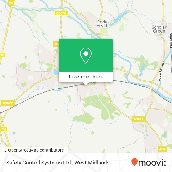 Safety Control Systems Ltd. map