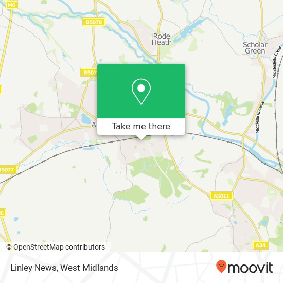 Linley News map